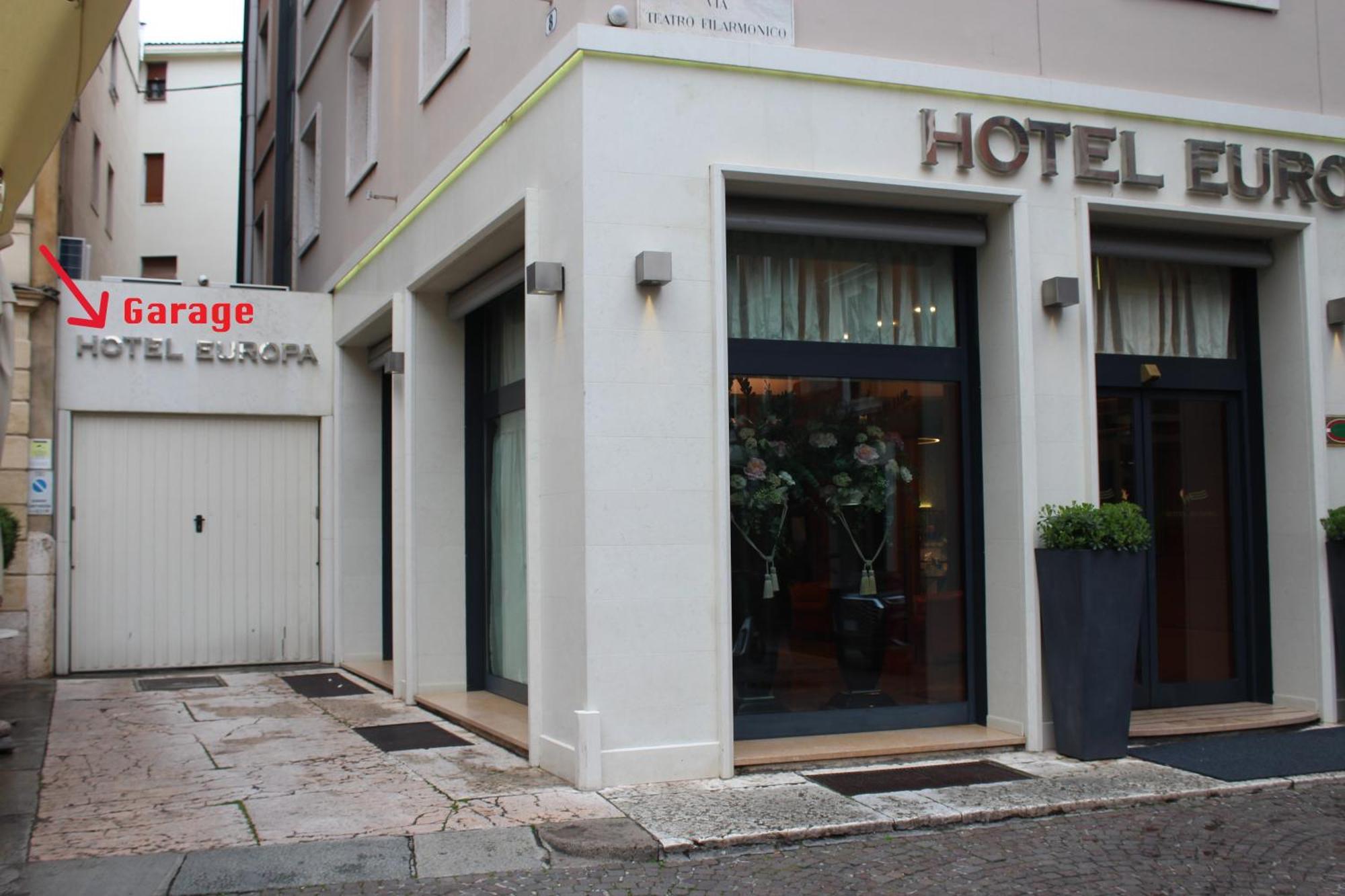 Hotel Europa Verona Bagian luar foto